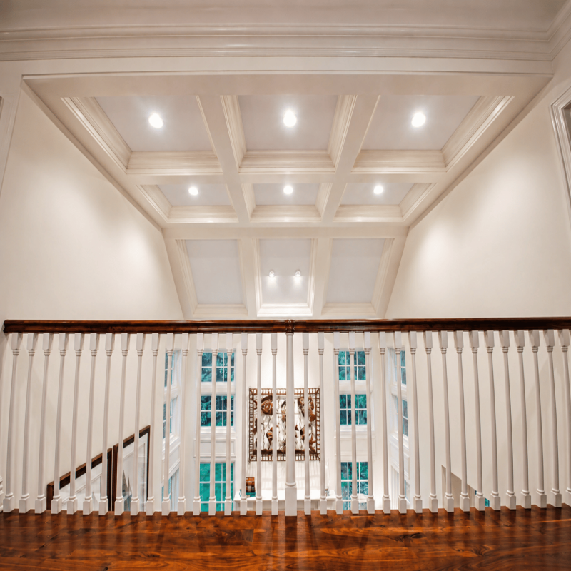 How Coffered Ceilings Transform Flat Ceilings Into Architectural Focal Points?
